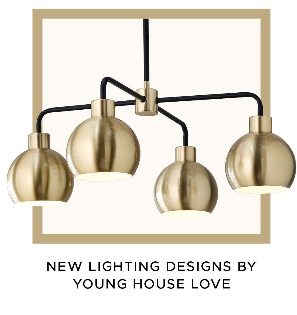 New Lighting Designs by Young House Love