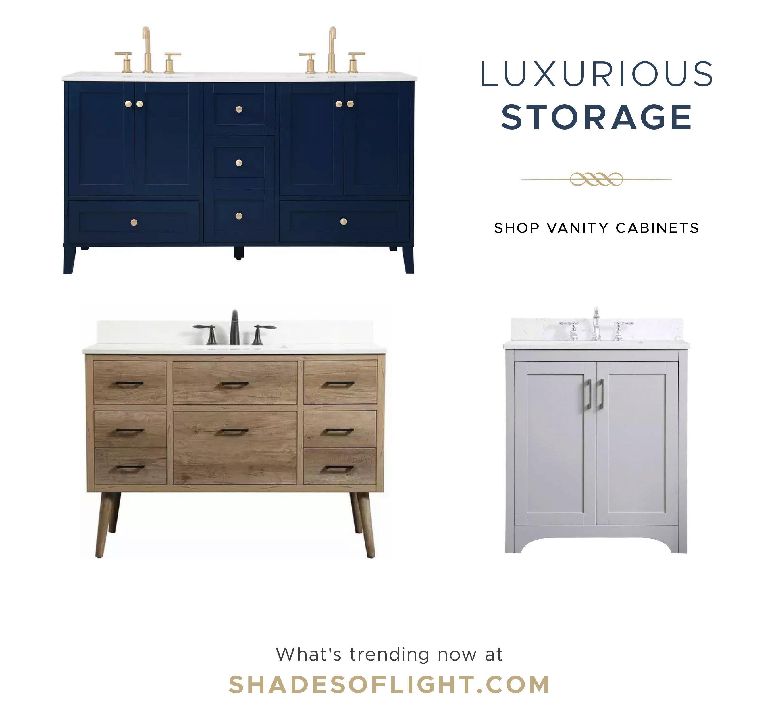 Luxorius Storage. Shop Vanity Cabinets