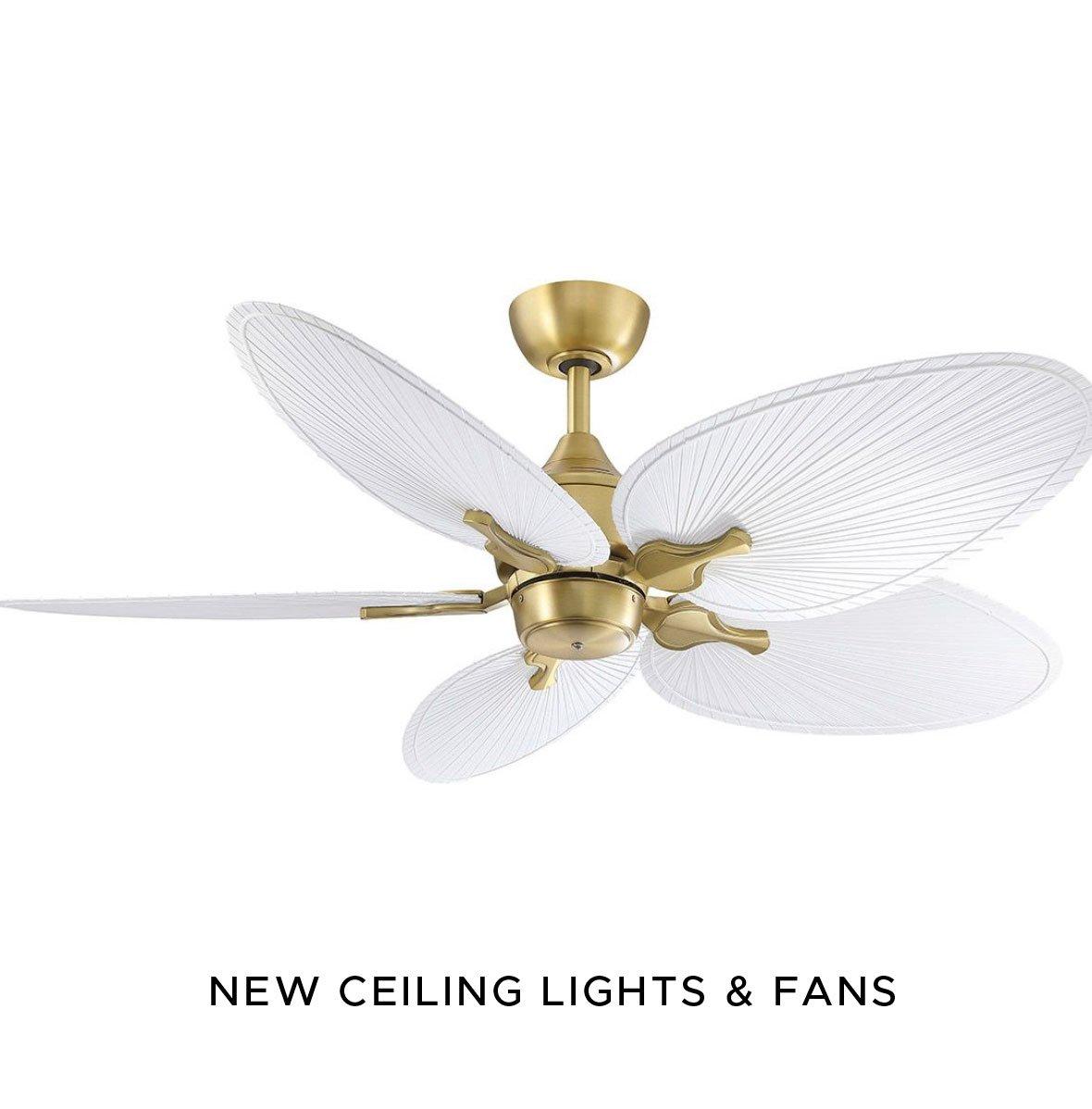 New Ceiling Lights and Fans