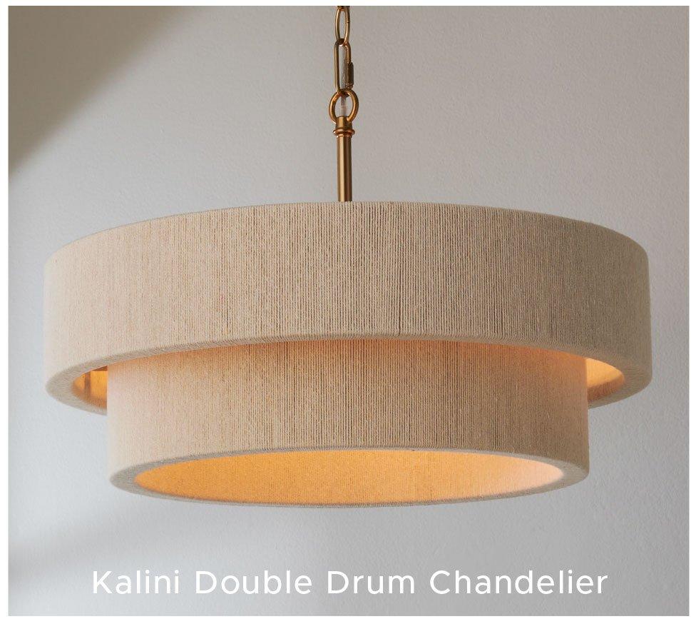 Kalini Double Drum Chandelier
