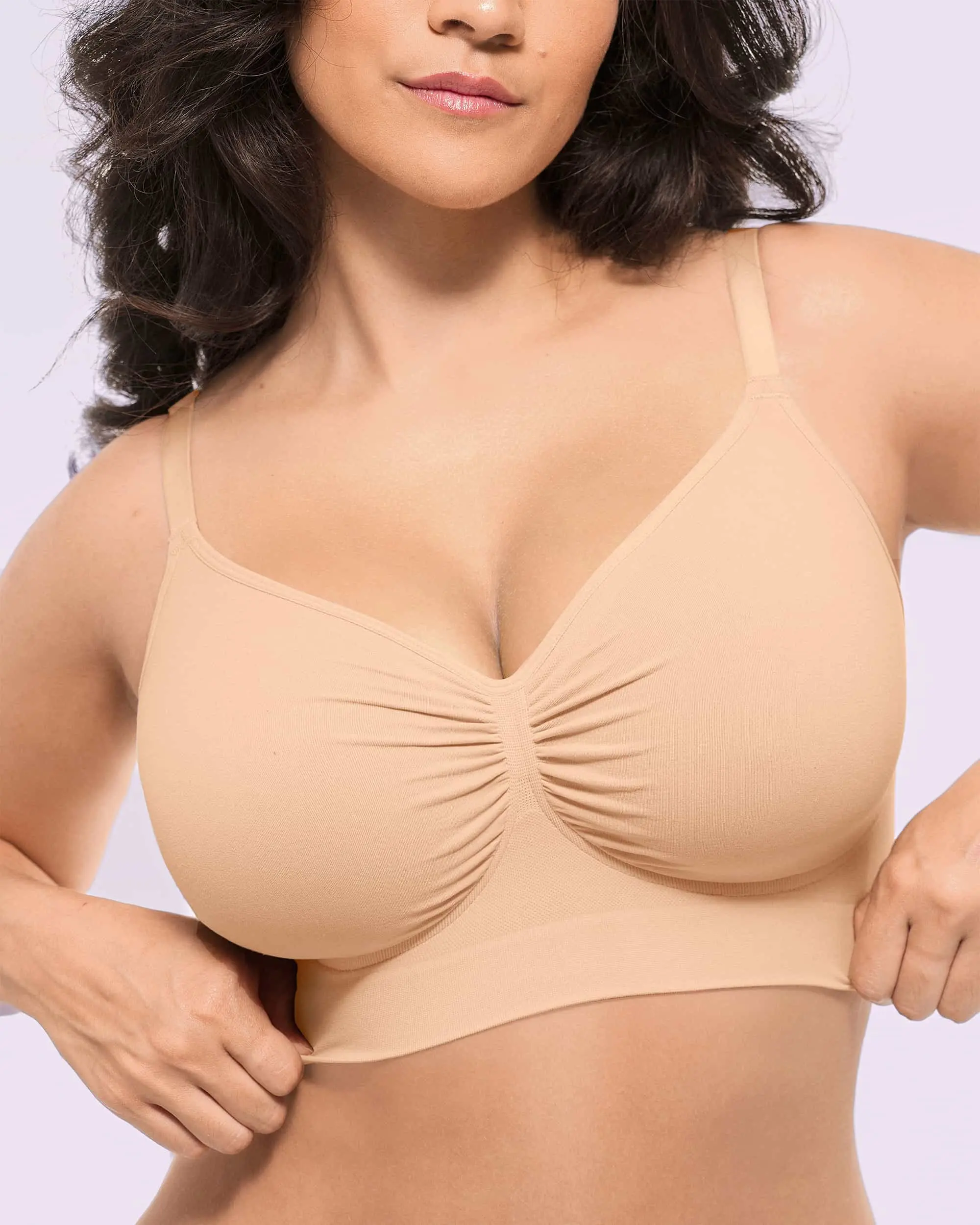 Image of Bare Essentials™ Skin Flow™ Smooth Unlined Wireless Bra