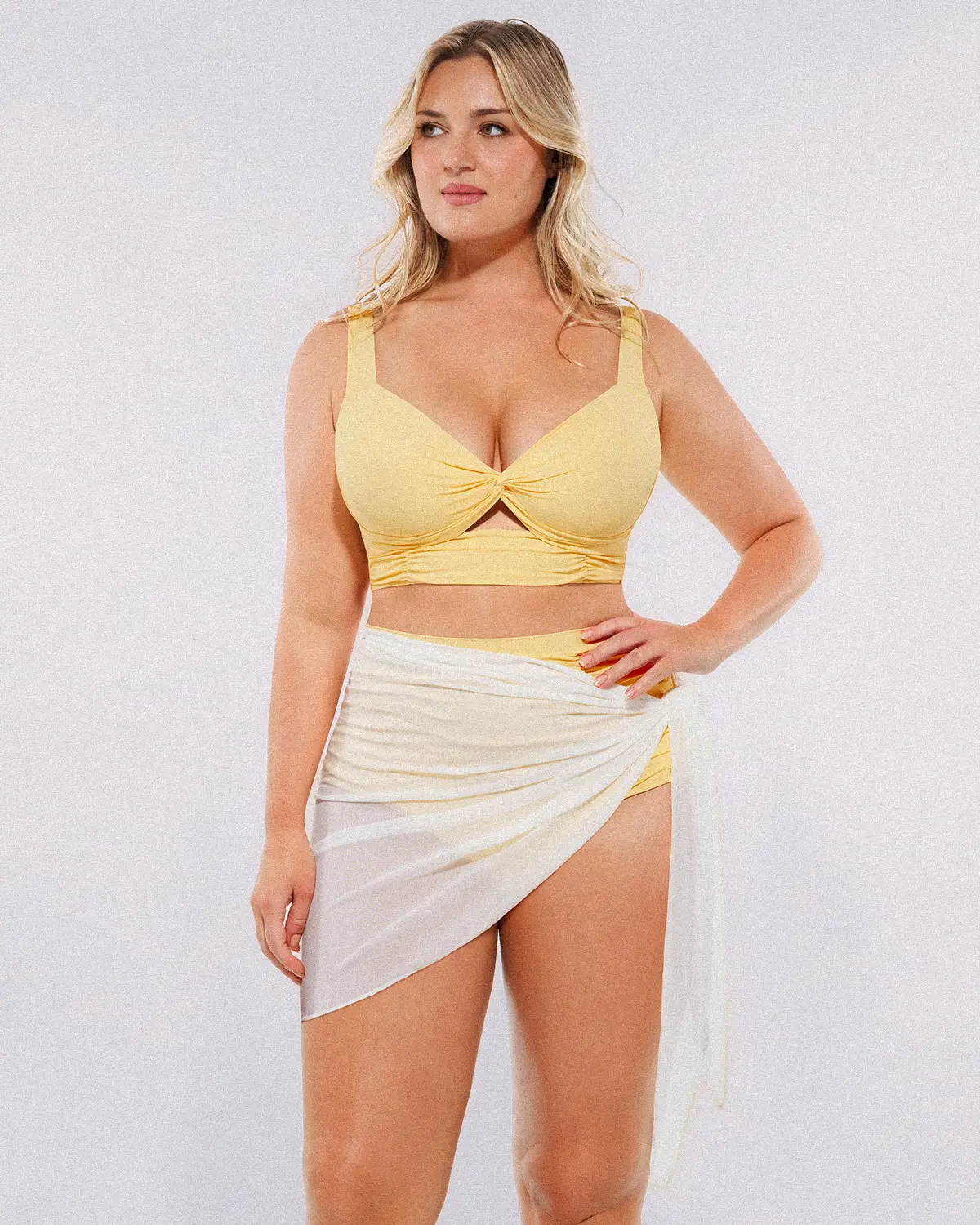 Image of Smart Sculpt™ Side Tie Mini Sarong