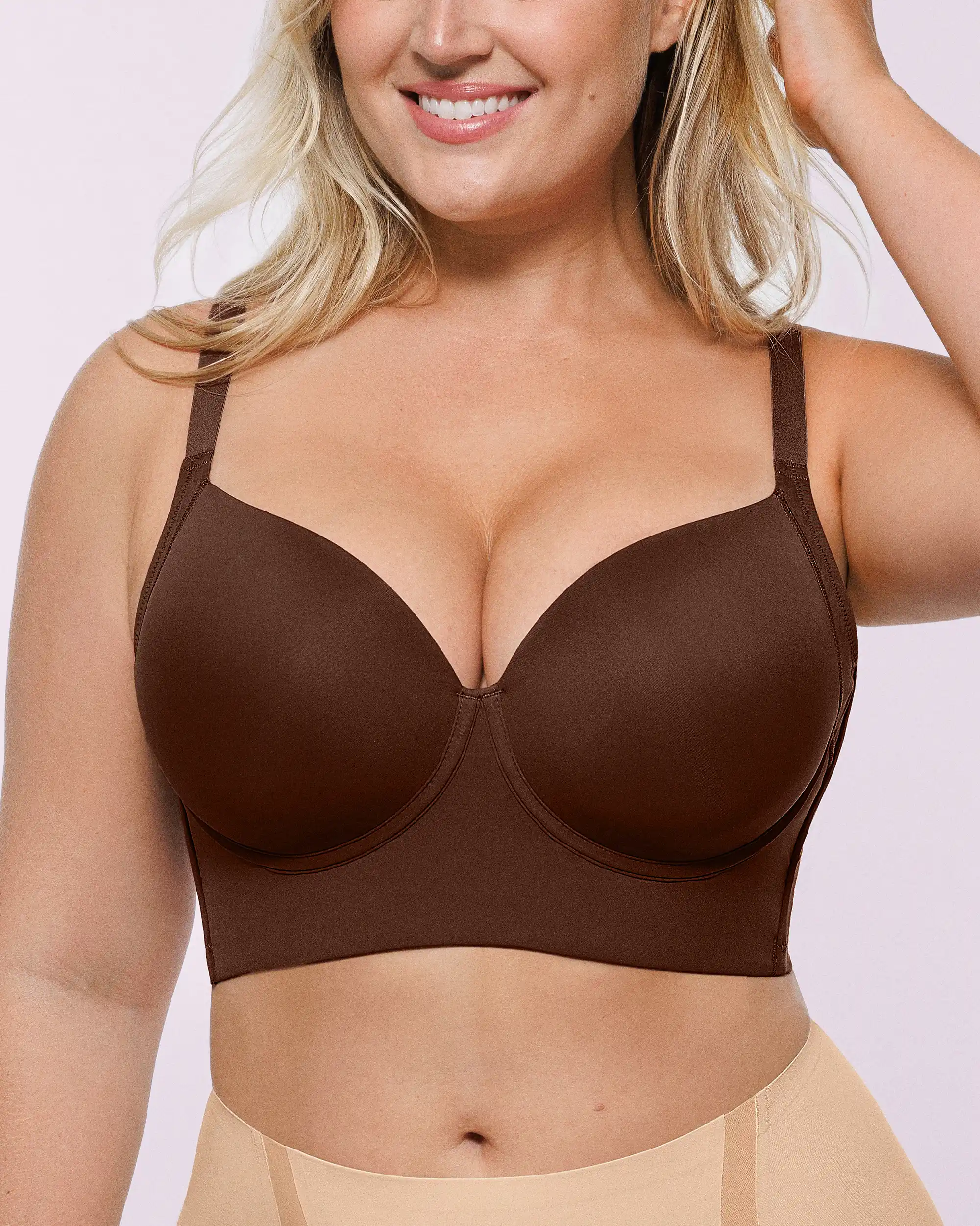 Image of Bare Essentials™ AirSlim® Back Smoothing Underwire Push-Up Bra