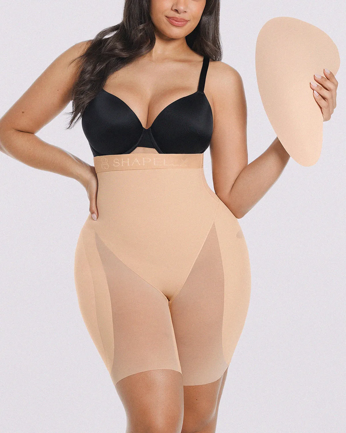 Image of Bare Essentials™ MeshSmooth™ Hip Enhancer Padded Short