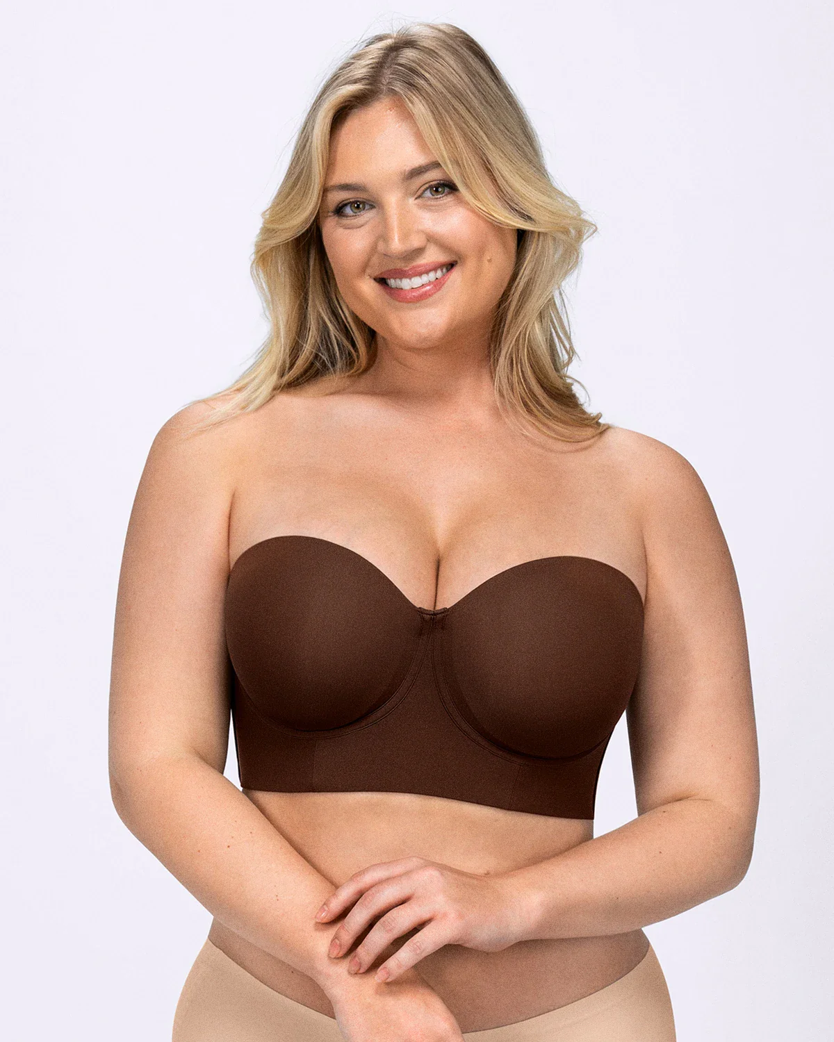 Image of Bare Essentials™ AirSlim® Smoothing Strapless Convertible Bra