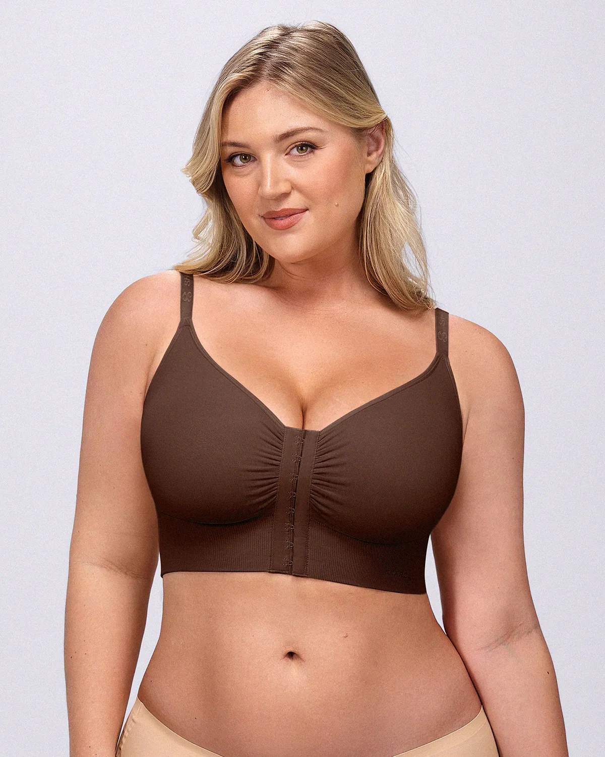 Image of Bare Essentials™ Defineline™ Back Smoothing Unlined Wireless Bra