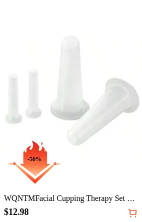 WQNTMFacial Cupping Therapy Set 4Pcs Silicone Vacuum Massage Cups For Face And Eye AntiCellulite Skin Care Tool For Sculpted And Toned Facial Contours Safe And Easy To Use Portable For Spa88am