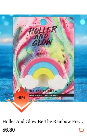 Holler And Glow Be The Rainbow Fresh Bath Bomb - 4.2oz
