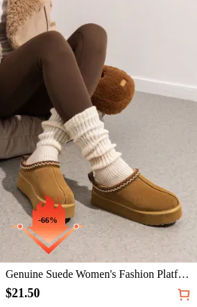 Genuine Suede Women s Fashion...