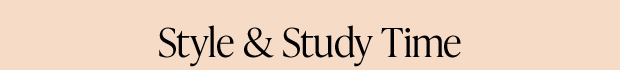 Style & Study Time