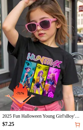 2025 Fun Halloween Young Girl sBoy...