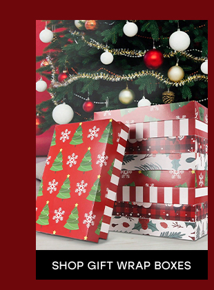 SHOP GIFT WRAP BOXES