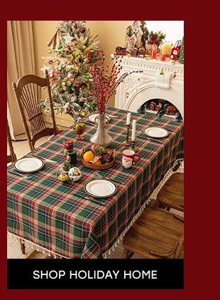 SHOP HOLIDAY HOME