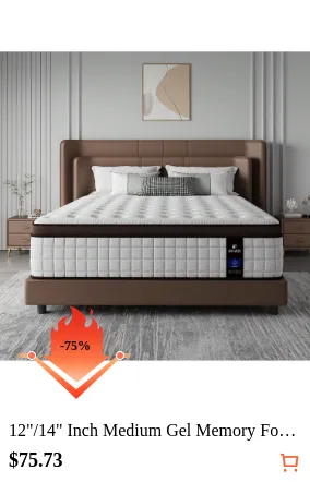 12 /14 Inch Medium Gel Memory Foam...