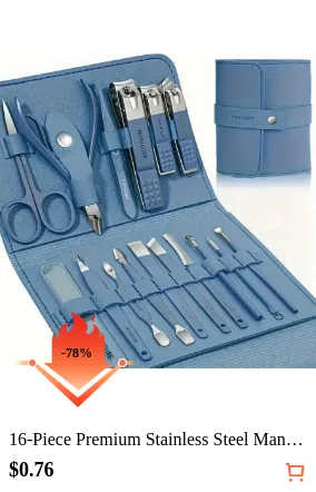 16-Piece Premium Stainless Steel...