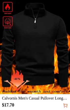 Calvornis Men s Casual Pullover...