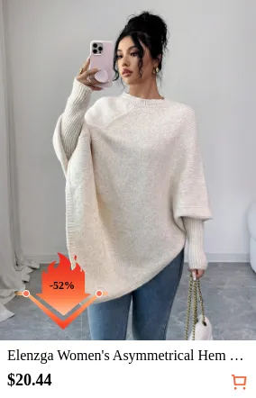 Elenzga Women s Asymmetrical Hem...