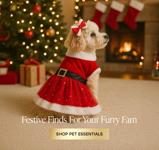 SHOP PET ESSENTIALS