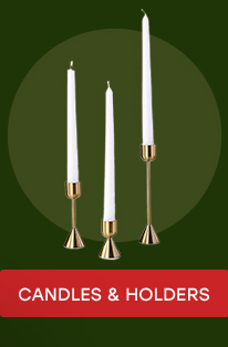 CANDLES & HOLDERS