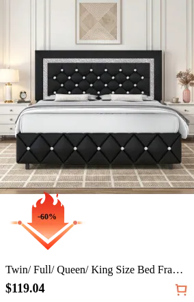 Twin/ Full/ Queen/ King Size Bed...