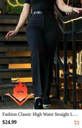 Fashion Classic High Waist...