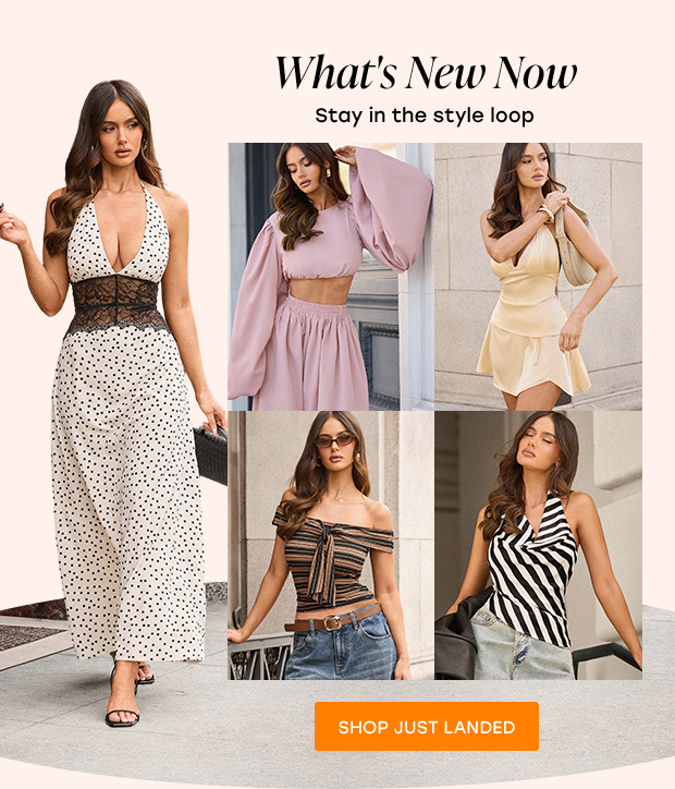 SHOP JUST LANDED