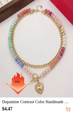 Dopamine Contrast Color Handmade...