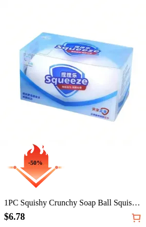 1PC Squishy Crunchy Soap Ball...