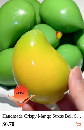 Handmade Crispy Mango Stress Ball...