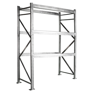 Galvanized Teardrop Pallet Rack Starter Units
