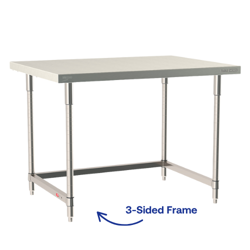 316 Stainless Steel Top Work Tables