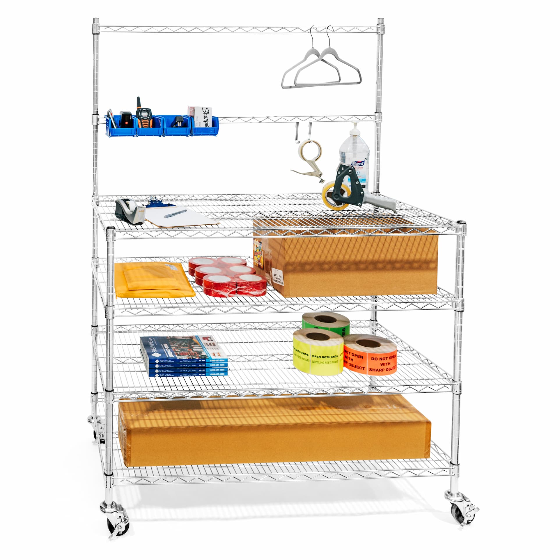 Creative Uses for Wire Shelving