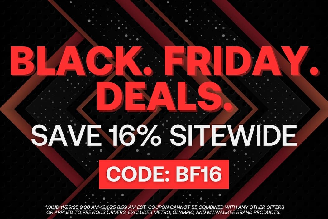 Black Friday Deals - Save 16% Sitewide - CODE: BF16