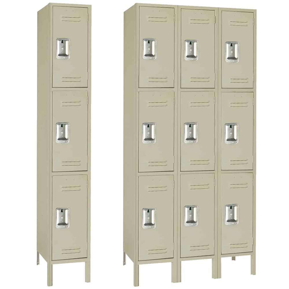3-Tier Lockers