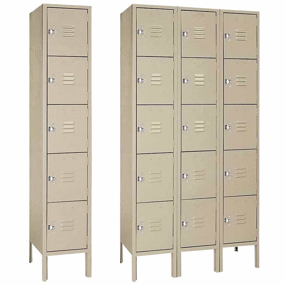 5-Tier Lockers
