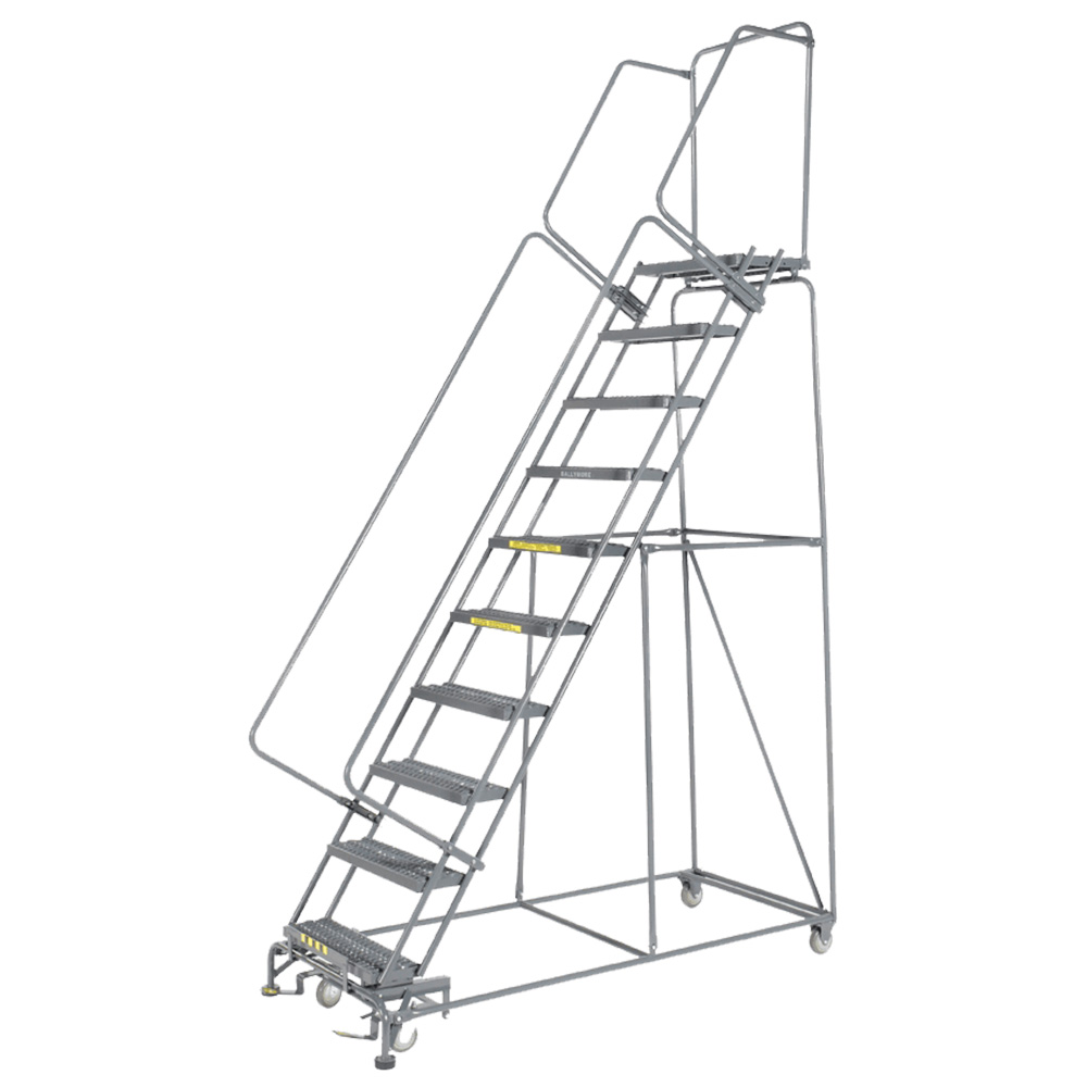 10 Step Rolling Ladder with Lockstep