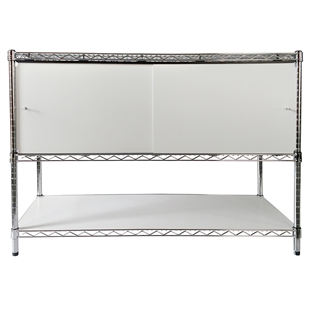 Wire Shelving Enclosures