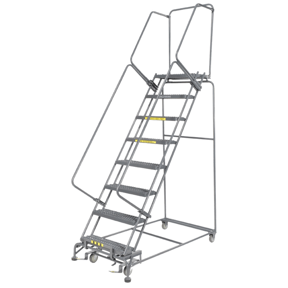 8 Step Rolling Ladder with Lockstep