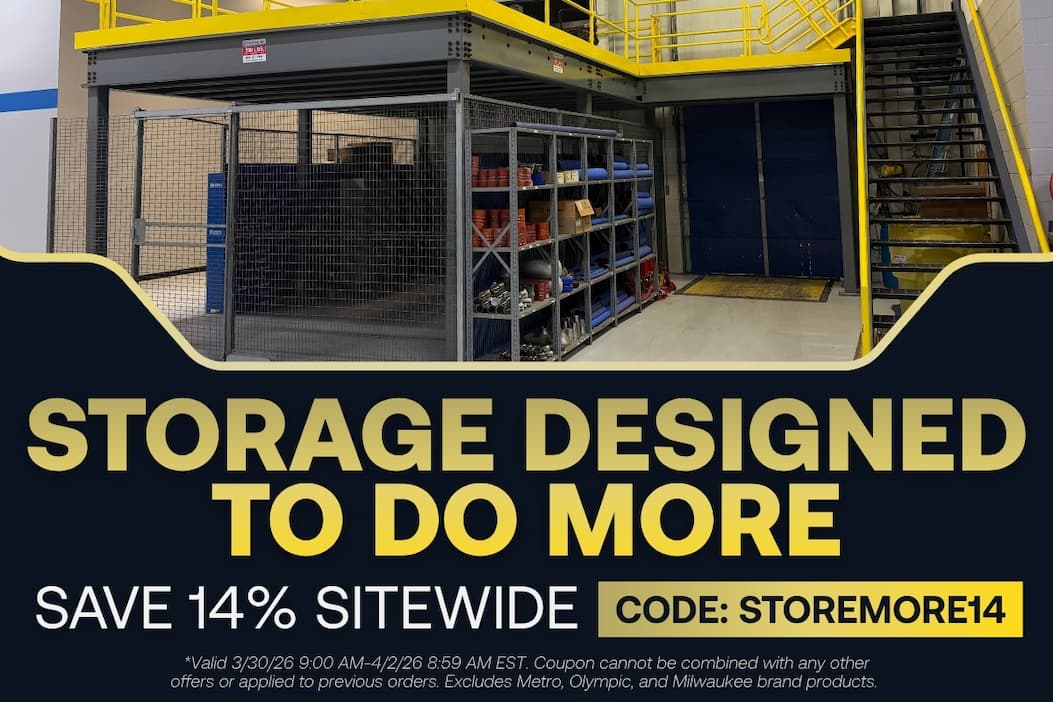 Storage Designed to Do More - Save 14% Sitewide - CODE: STOREMORE14