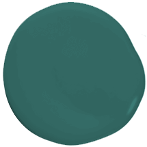 Paint dollop of Green Bay.