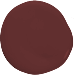 Paint dollop of Rookwood Red.