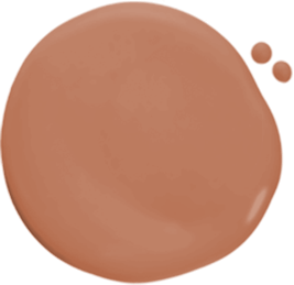 Paint dollop.