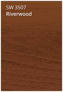 Stain swatch of Riverwood SW3507.