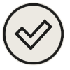 Icon of a check mark.