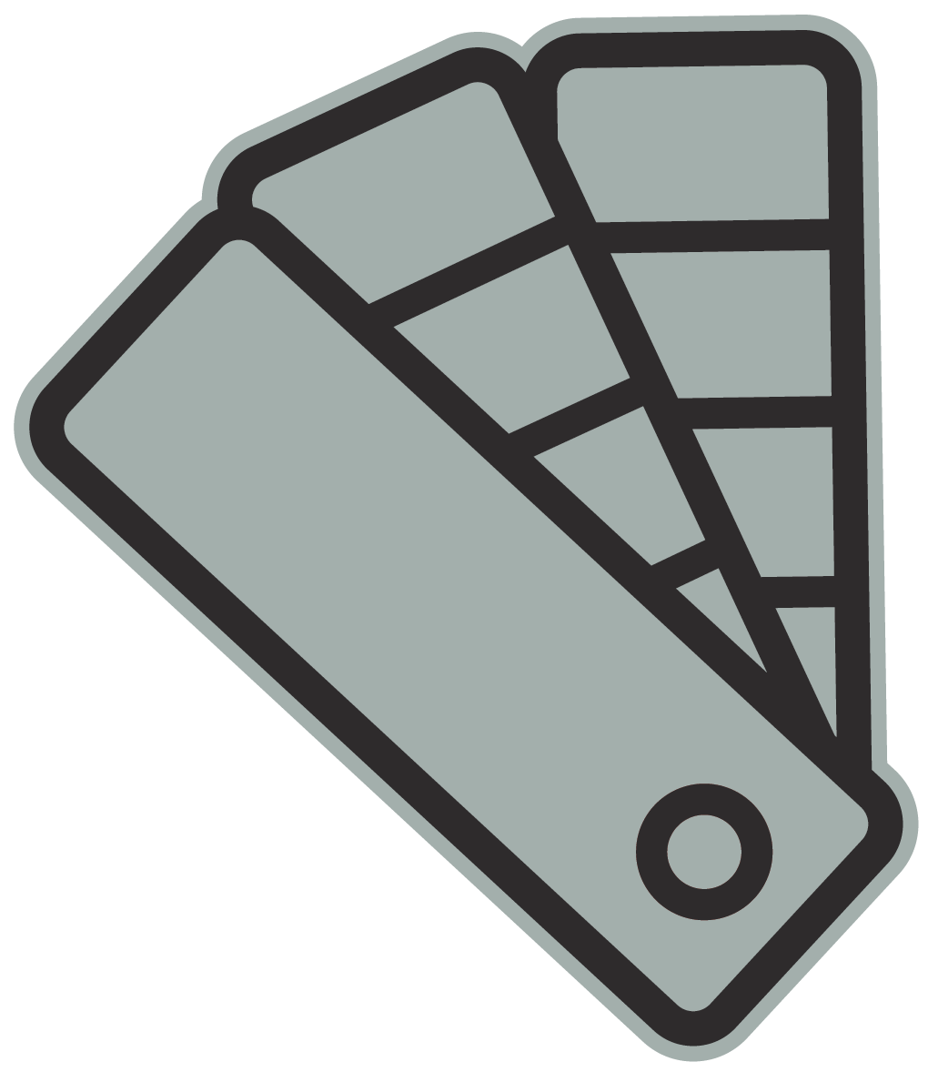 Icon of color swatchbook.