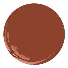 Paint dollop of Cajun Red.