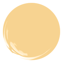 Paint dollop of Classical Yellow.