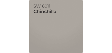 Color chip of Chinchilla SW 6011