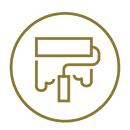 Icon of paint roller.