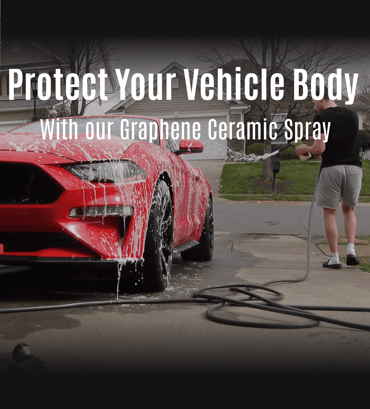 Protect Your Vehicle Body - with our Graphene Ceramic Spray